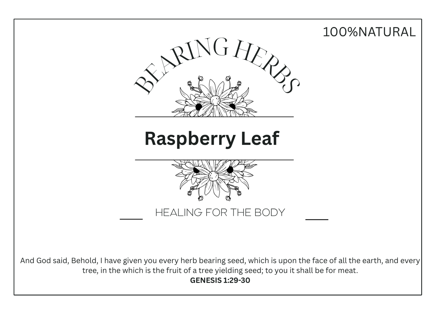 Raspberry Leaf