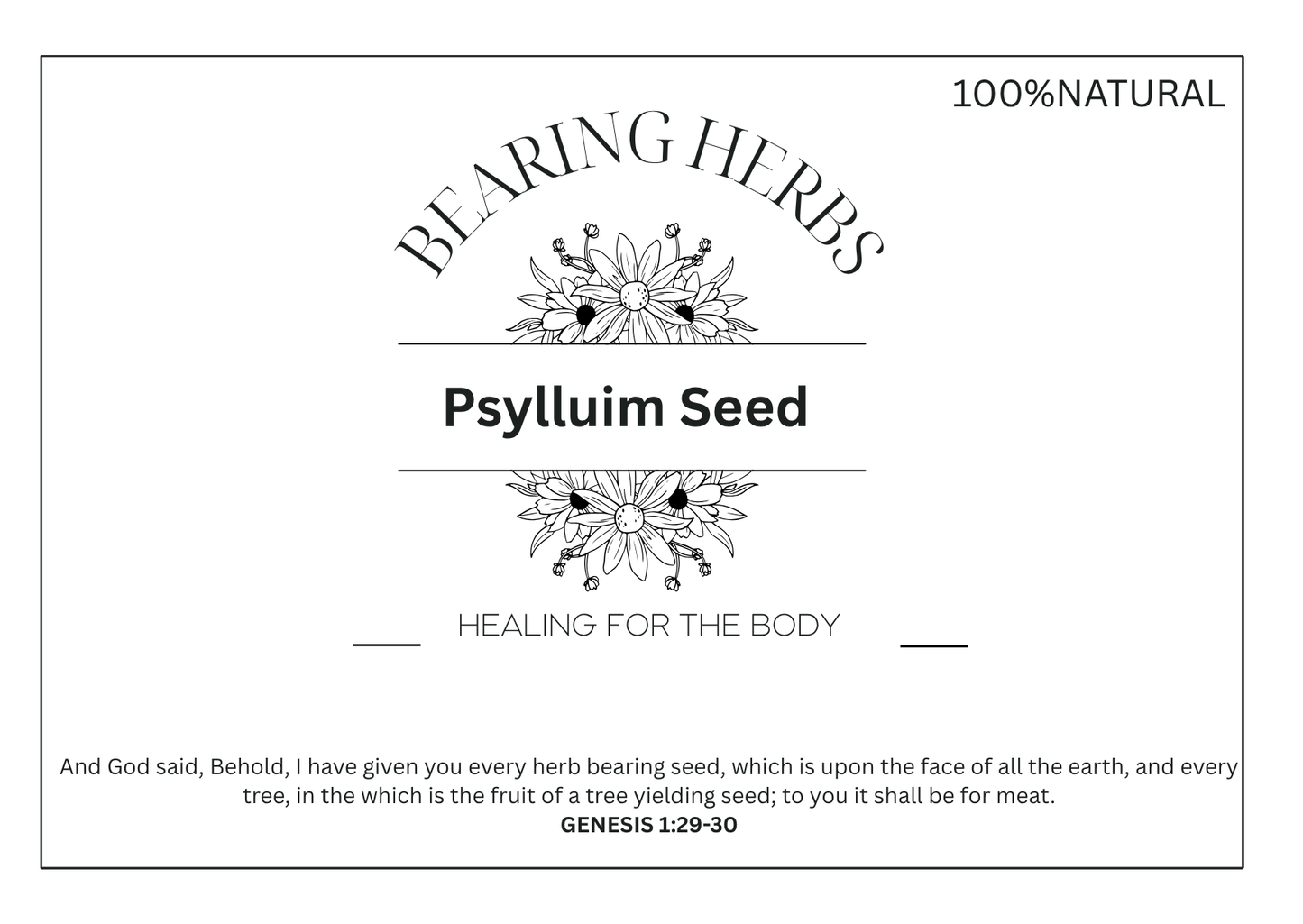 Psyllium Seed
