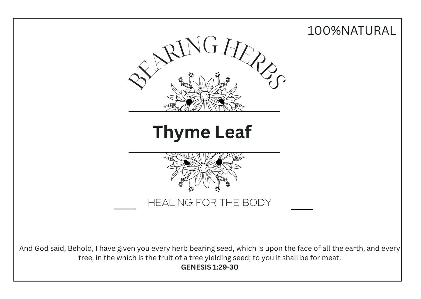 Thyme Leaf