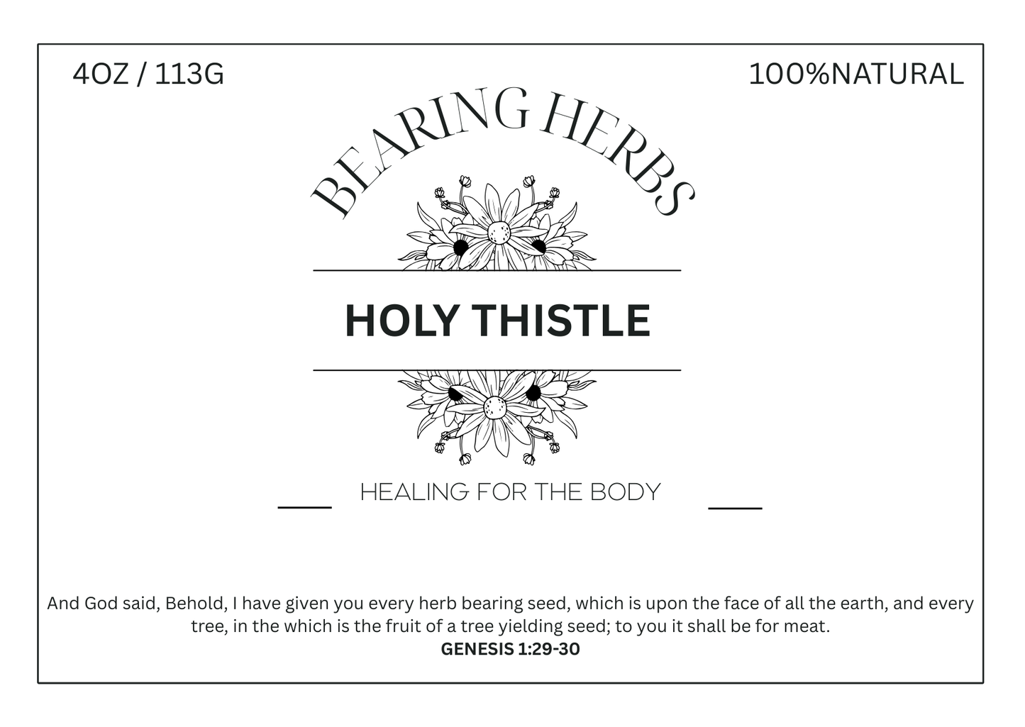 Holy Thistle