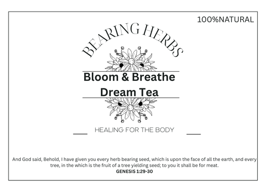 Bloom & Breathe Dream Tea
