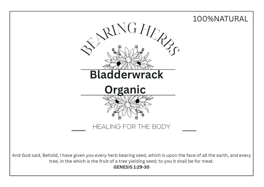 Bladderwrack Organic (Fucus vesiculosus)