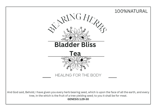 Bladder Bliss Organic Tea