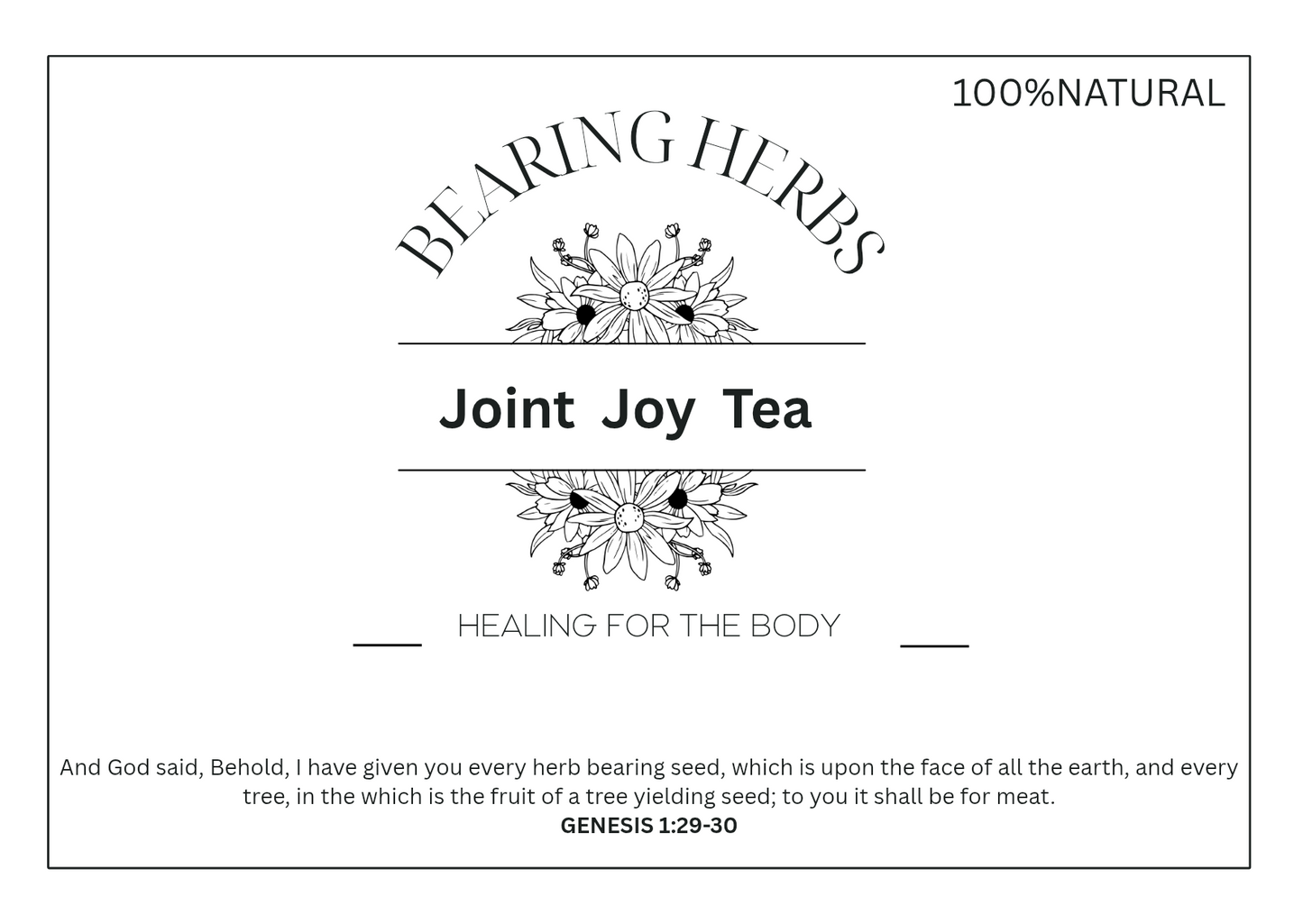 Joint Joy Tea Organic