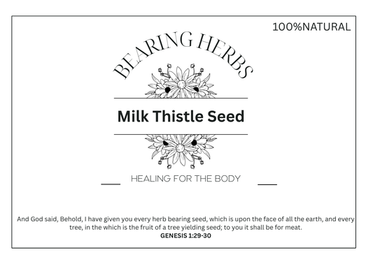 Milk Thistle Seed