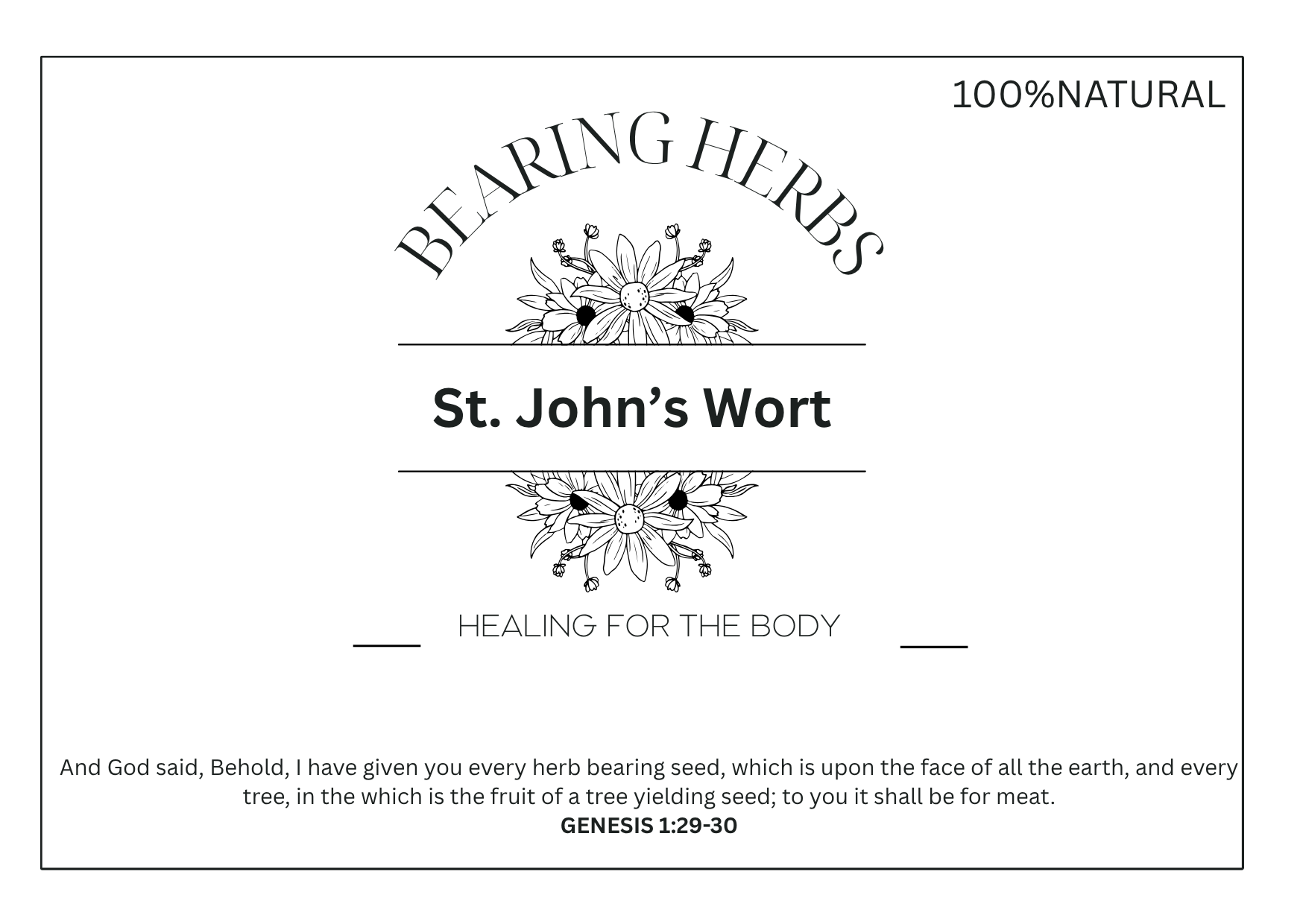 St. John Wort
