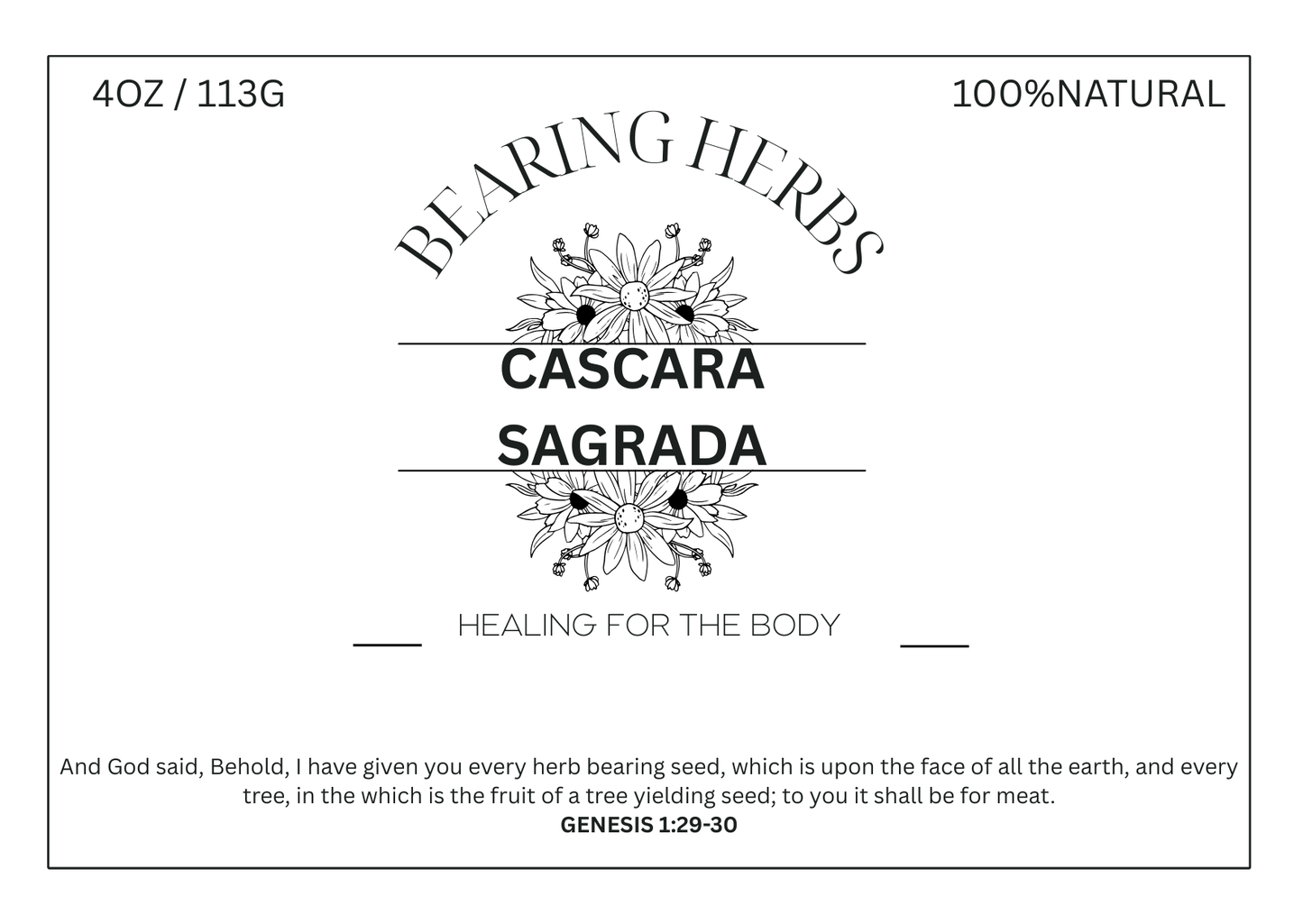 Cascara Sagrada