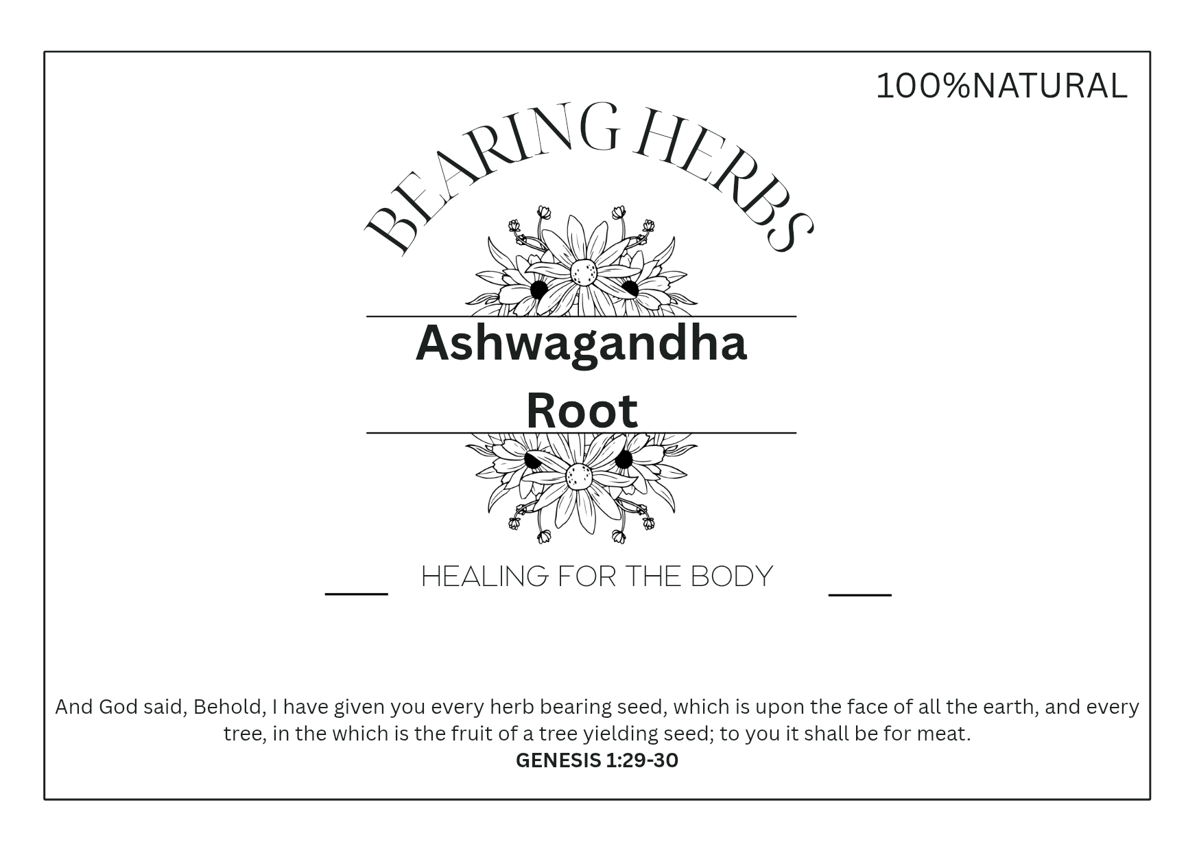 Ashwagandha Root