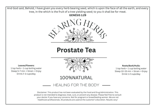 Prostate Support Tea