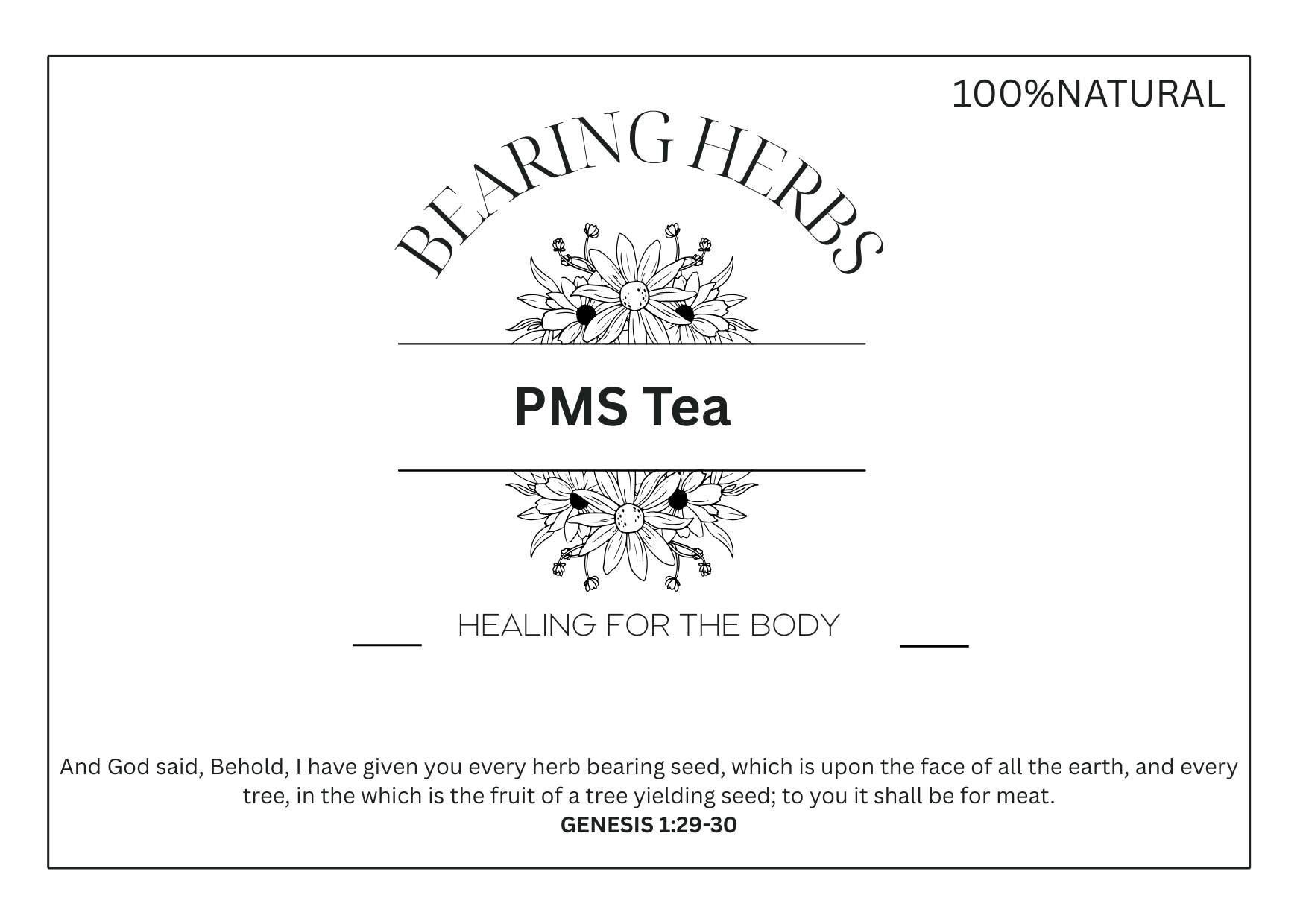 Menstrual Support Tea