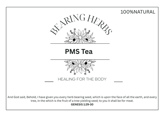 PMS & Menstrual Support Herbal Tea