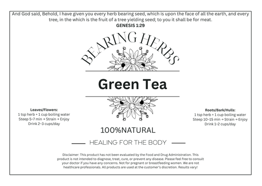 Green Tea 2oz