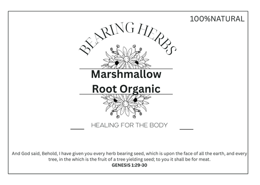 Organic Marshmallow Root